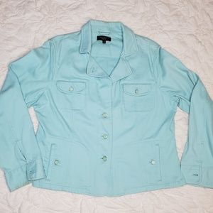 Talbots Light Blue Denim Jacket